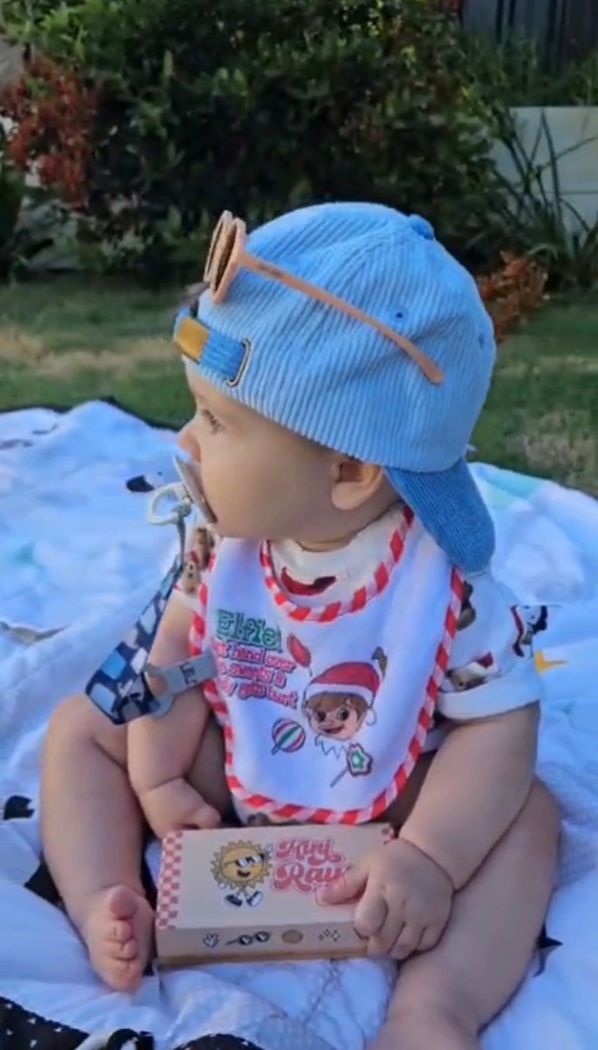 Blue Mini Rays Hat
