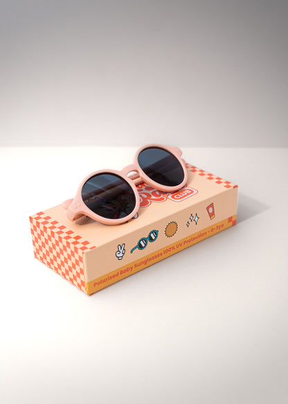 Pink Mini Rays ~ Baby Sunglasses (0–3 Years)