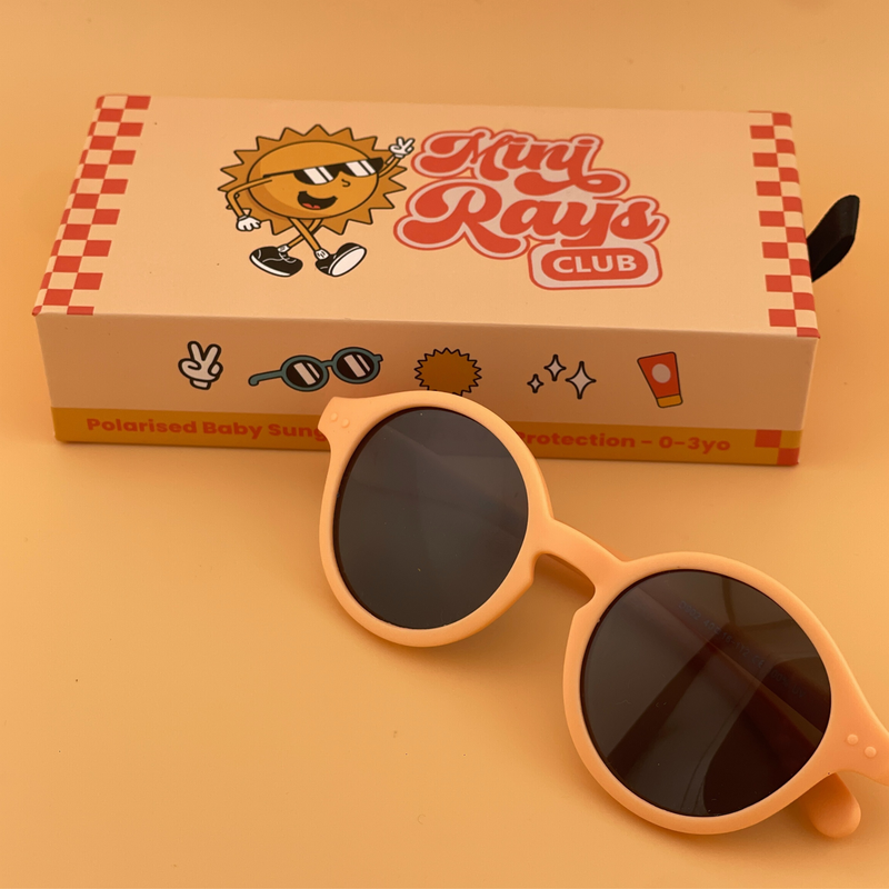Peach Mini Rays Sunglasses