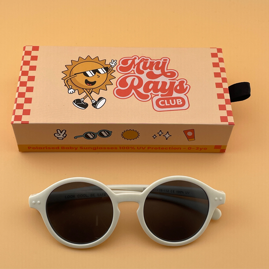 White Mini Rays Sunglasses