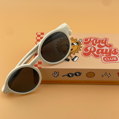 White Mini Rays Sunglasses