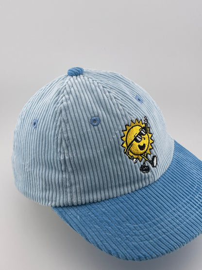 Blue Mini Rays Hat - Soft, Stylish & UV-Safe