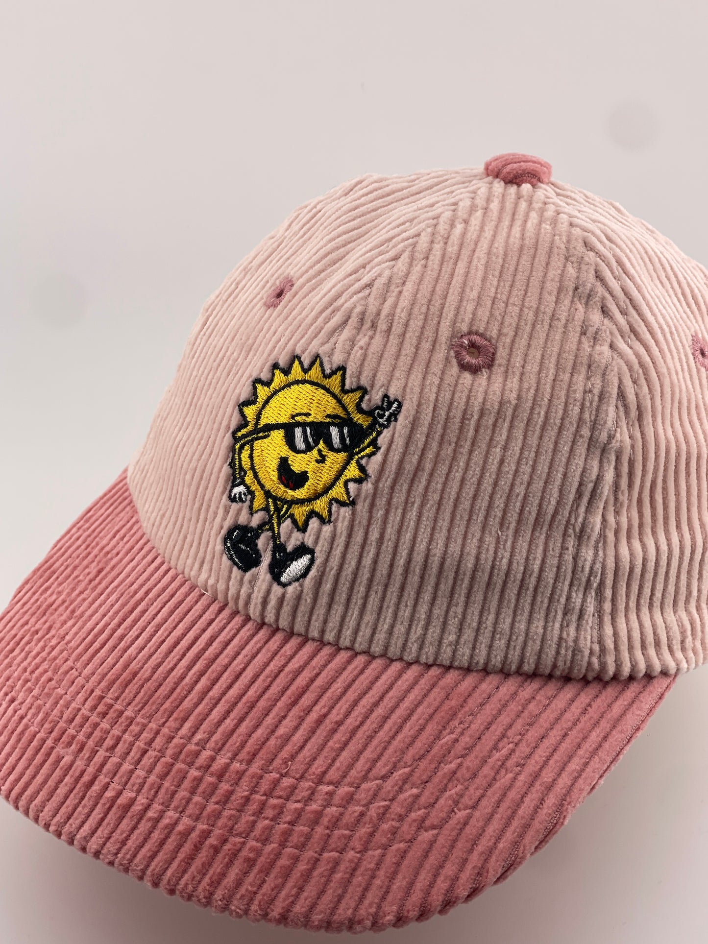 Pink Mini Rays Hat - Soft, Stylish & UV-Safe