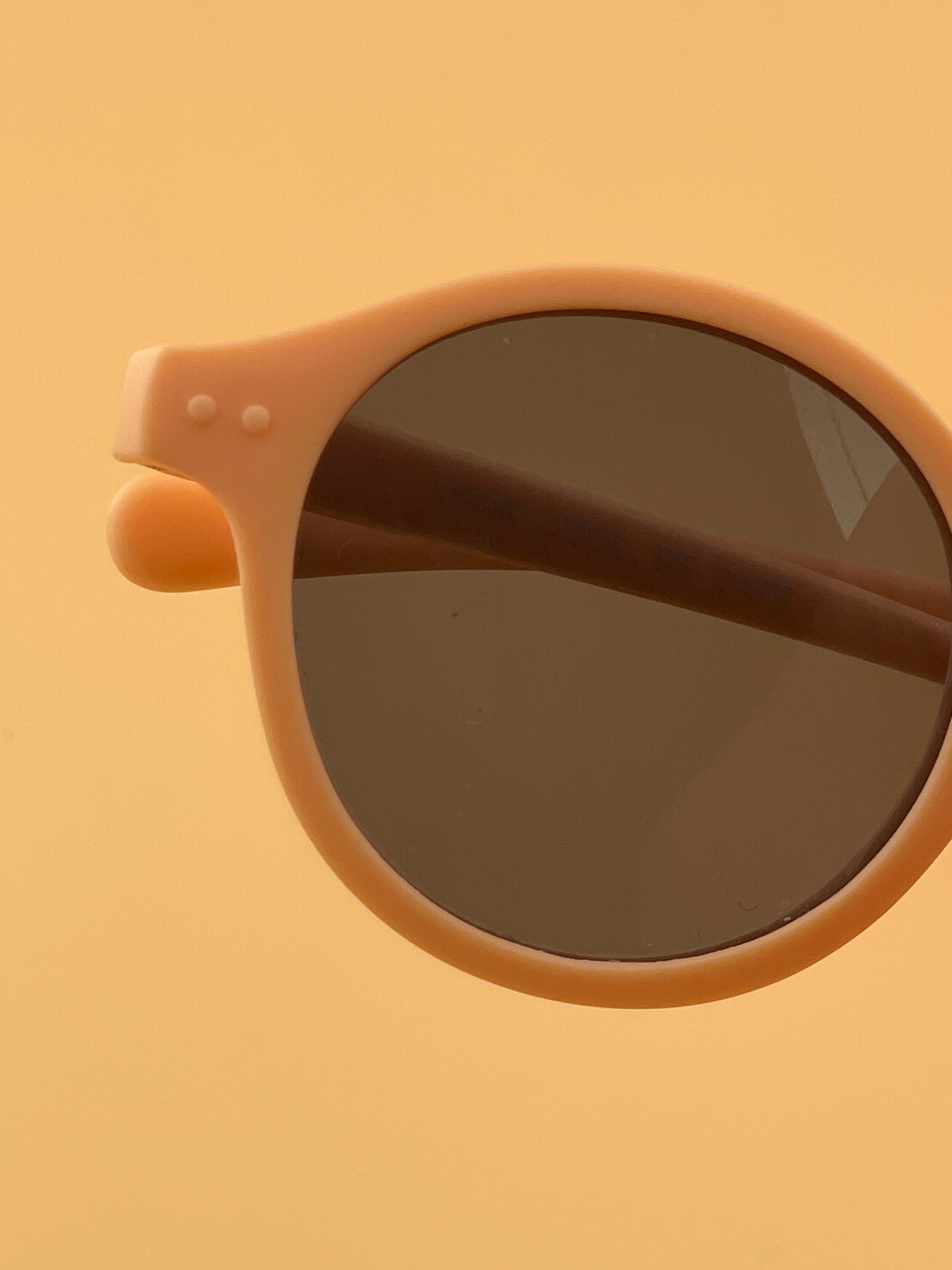 Peach Mini Rays ~ Baby Sunglasses (0–3 Years)