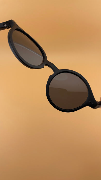 Black Mini Rays ~ Baby Sunglasses (0–3 Years)