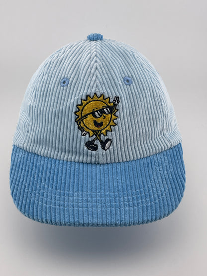 Blue Mini Rays Hat - Soft, Stylish & UV-Safe