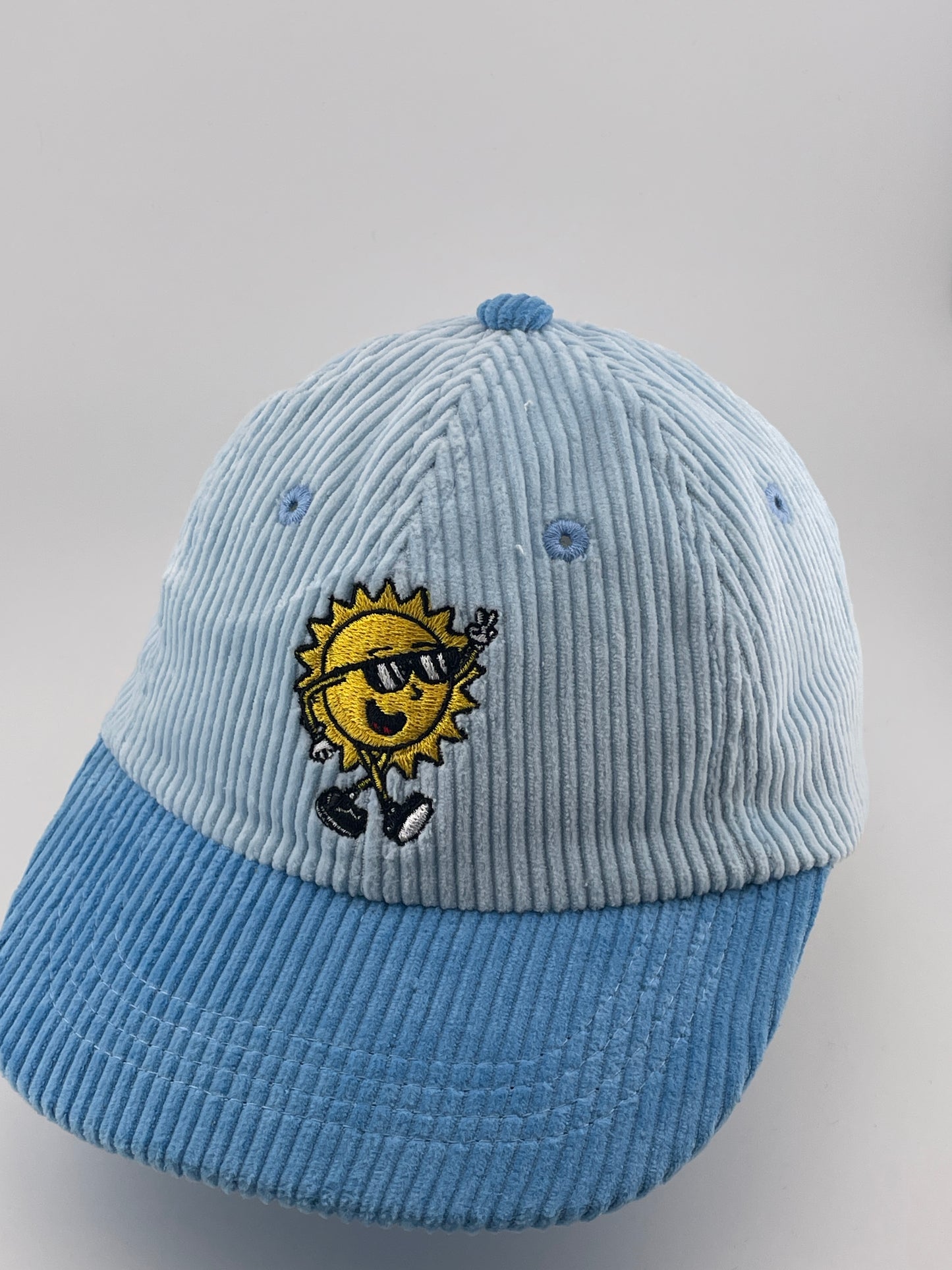 Blue Mini Rays Hat - Soft, Stylish & UV-Safe