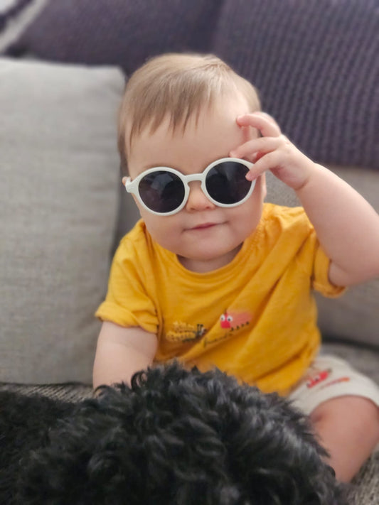 White Mini Rays Sunglasses