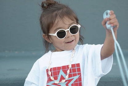White Mini Rays Sunglasses