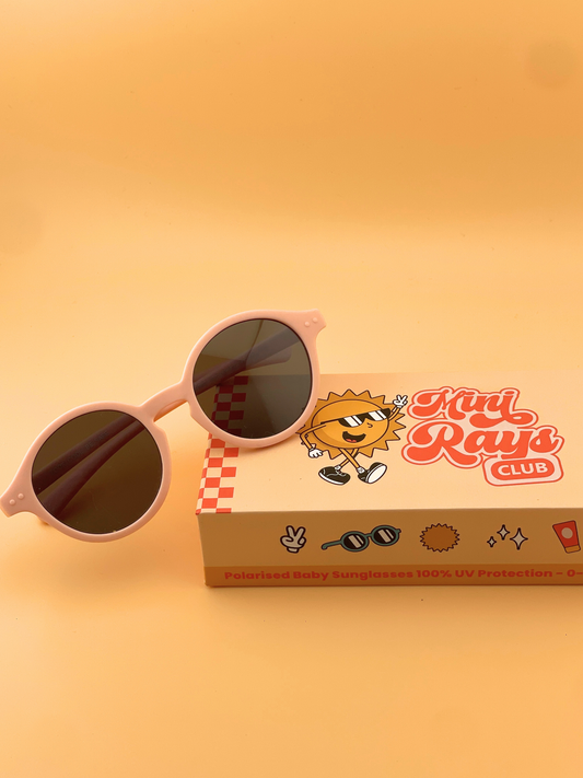 Pink Mini Rays ~ Baby Sunglasses (0–3 Years)